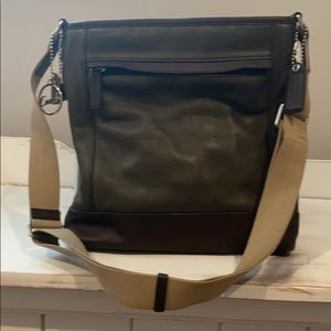 Coach messenger bag.